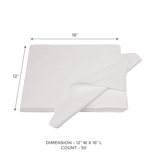 Vista 2 de ForPro Professional Collection Toallas originales para el cuidado de uñas para manicura y pedicura, sin pelusa, toallas desechables, 12 x 16