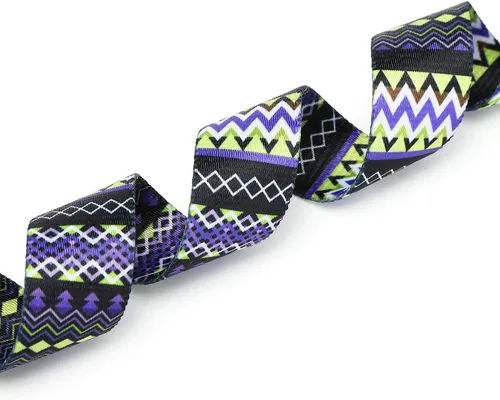 Vista 5 de Collar de perro ajustable con patrones, collar de mascota de nailon suave ultra cómodo y transpirable para perros pequeños, medianos y grandes