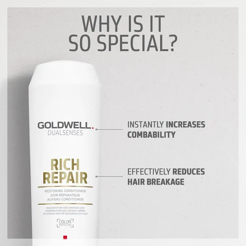 Vista 5 de Goldwell Dualsenses Rich Repair Acondicionador Restaurador 300mL