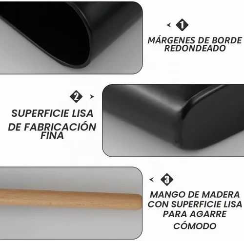 Vista 3 de Instrumento de percusión de 6 pulgadas CowBell Metal cencerro con mazo de madera fabricante de ruido musical kit de mano