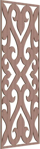 Vista 85 de Keene Paneles de pared decorativos de madera con calado, 9 3/8 pulgadas de ancho x 24 3/8 pulgadas de alto x 1/4 de alto, abedul Birch