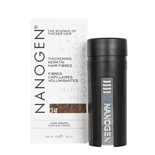 Vista 20 de Nanogen Fibras capilares de queratina, Negro