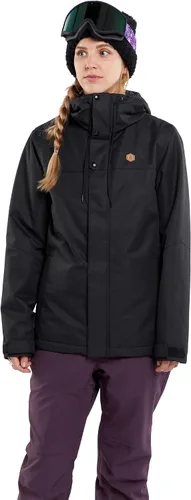 Vista 3 de Volcom Chaqueta con capucha para mujer, con aislamiento, snowboard, esquí, invierno