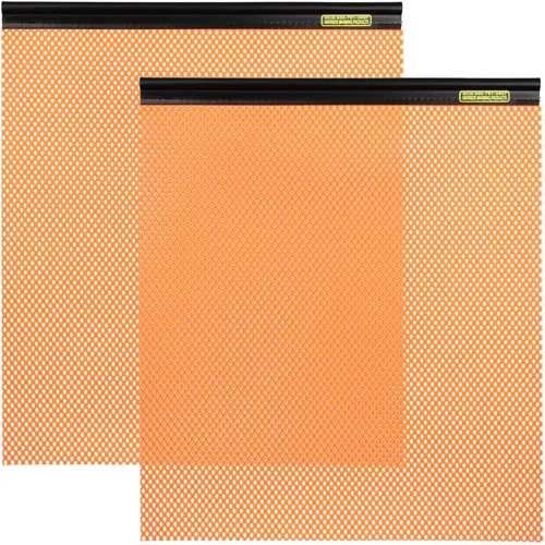 Vista 12 de Productos de advertencia de gran tamaño - Bandera de repuesto de montaje rápido naranja 18" x 18