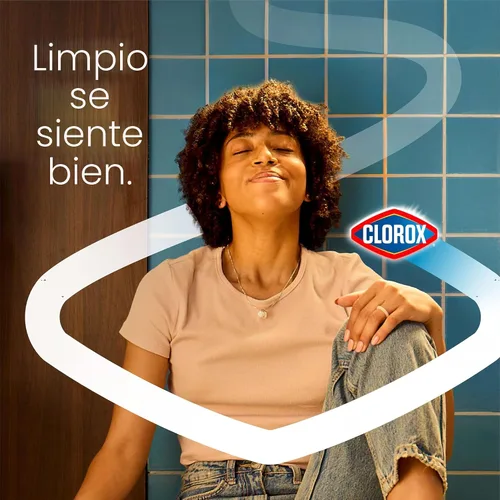 Vista 8 de Clorox Limpiador de inodoro, gel blanqueador adherente, mata el 99.9% de bacterias y virus, niebla oceánica, 24 onzas líquidas, paquete de 2