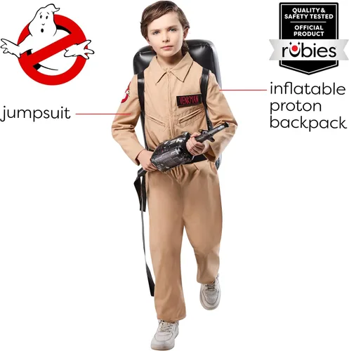 Vista 2 de Classic Ghostbusters disfraz para niños