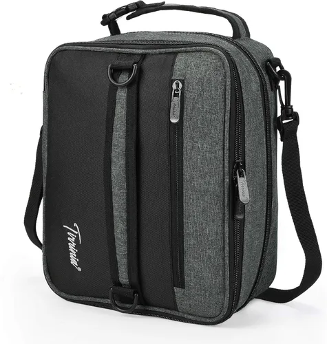 Vista 17 de Tirrinia Lonchera Aislada Expandible para Hombres y Mujeres – Lonchera Reutilizable a Prueba de Fugas para Niños y Adultos con Correa