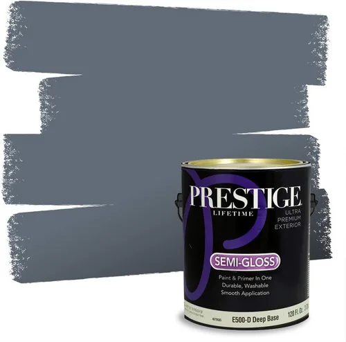 Vista 143 de Prestige Paints - 2 en 1, pintura base y pintura de exterior, E100-N-SW6988