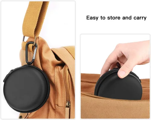 Vista 29 de MoKo Caja de almacenamiento compatible con Apple Watch Series 11/10/9/8/7/6/5/4/3/2/1/SE3/SE2/SE, funda protectora portátil de viaje para AirPods