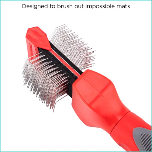Vista 2 de Groomer Essentials Cepillo flexible deslizante - Individual/Extra Firme