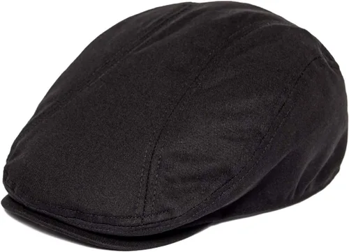 Vista 9 de BOTVELA Hombres Algodón Sarga Newsboy Flat Ivy Driving Hat Gorra ajustada