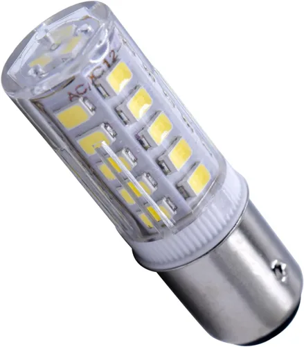 Vista 9 de HQRP BAY15d Bombilla blanca fría 33LED SMD2835 compatible con Aqua Signal Series 40, 41, 42 y 50 / Hella 2984 y Perko 200 accesorios de 10-30 V DC