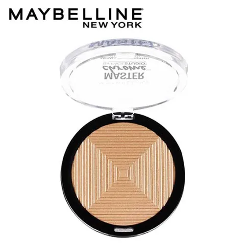 Vista 2 de Maybelline New York Face Studio Master Cromo Metálico Marcador, Oro Fundido, 0,24 oz