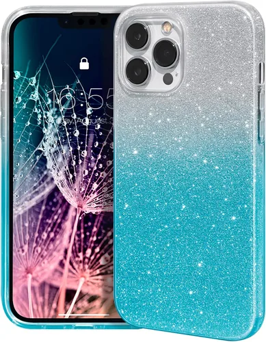 Vista 61 de MATEPROX - Funda compatible con iPhone Air de 6.5' [2025], carcasa protectora de 3 capas con purpurina brillante y tendencia, anti-arañazos y a