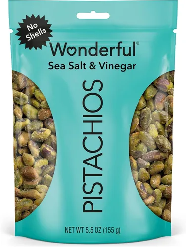 Vista 29 de Maravillosos Pistachos Sin Cáscara, Nueces Asadas al Chile, Bolsa resellable de 22 onzas, Aperitivos con Proteína, Sin gluten, Snack Saludable
