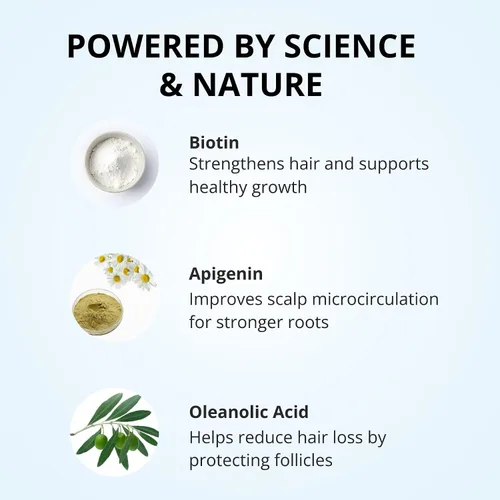 Vista 4 de Champú voluminizador y espesante para cabello fino y fino, fórmula de biotina Root Lift añade cuerpo instantáneo, plenitud y brillo, sin sulfato, 10
