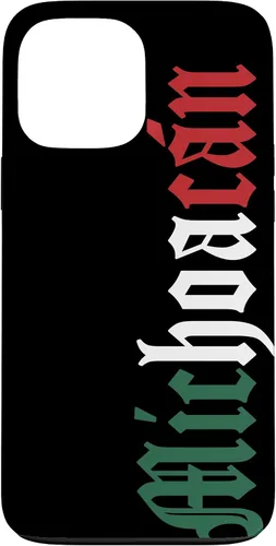 Vista 24 de Michoacan - Funda para iPhone 17 (diseño de bandera mexicana)