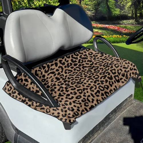 Vista 10 de Fundas universales para asiento de carrito de golf, suaves y cómodas, protección para todo tipo de clima, funda para carrito de golf para 2