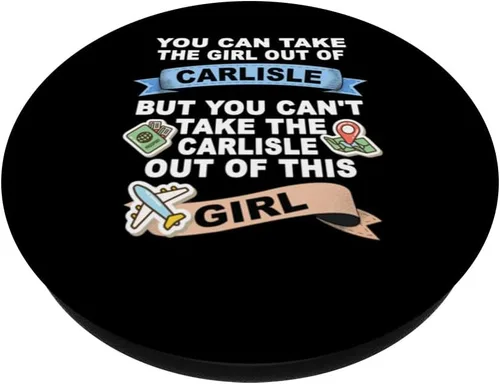 Vista 2 de Girl from Carlisle - Relocation From Carlisle PopSockets Swappable PopGrip
