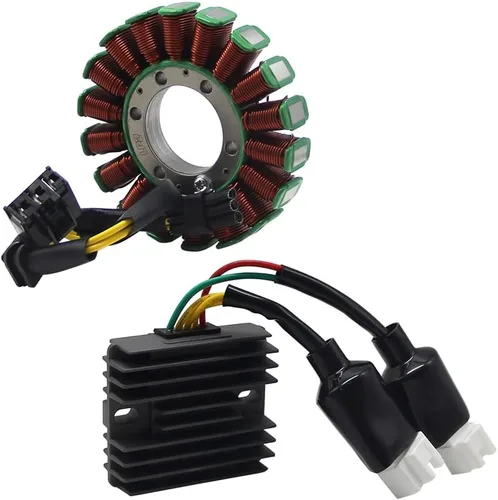 Vista 3 de El estator y regulador de la motocicleta rectificador es adecuado para Honda 31120-MEL-013 31120-MEL-D22 31100-MEL-315 31600-MEL-013 para Honda