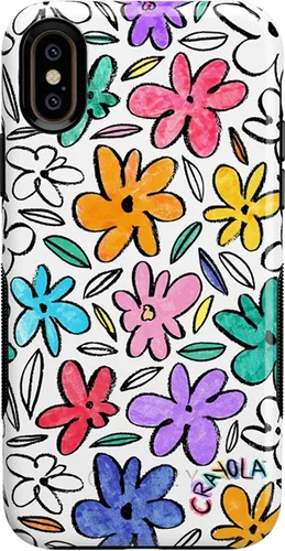 Vista 31 de Casely Funda para iPhone Xs Max Funda con estampado de festival (solo buenas vibraciones)