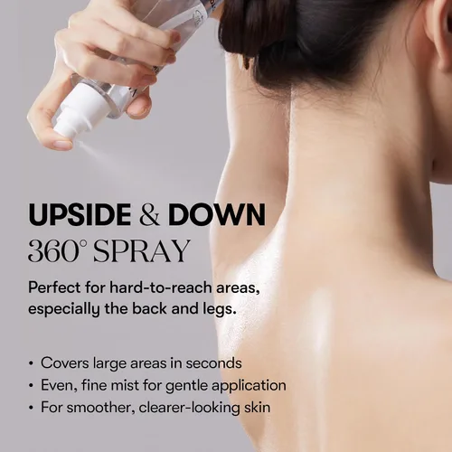 Vista 4 de VT COSMETICS 7% Ácido Glicólico Reedle Shot Bruma de Cabeza a Pie con Niacinamida, Spray Exfoliante para Piel Grumosa y de Fresa, Manchas Oscuras
