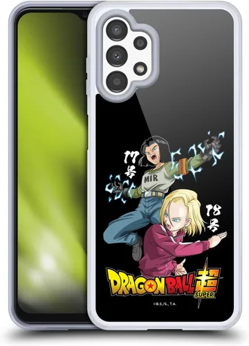 Vista 192 de Head Case Designs Funda de gel con licencia oficial de Dragon Ball Super Group Future Trunks Arc Characters [protección de grado militar] compatible
