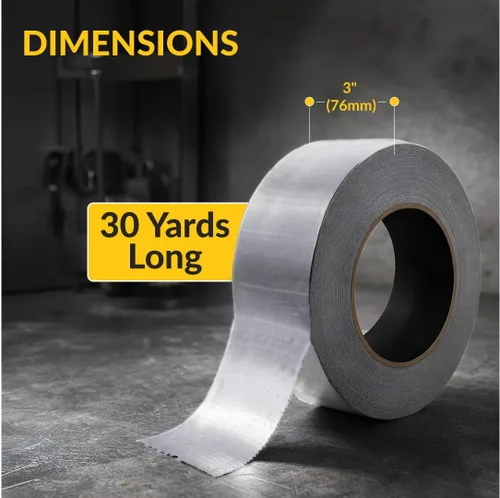 Vista 27 de Brixwell Cinta adhesiva impermeable, 1-7/8" de ancho, 60 yardas