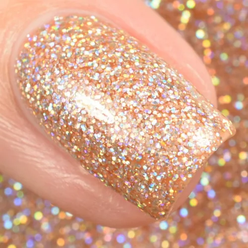 Vista 7 de Beauty is Everywhere - Esmalte de uñas con purpurina Nude Holo de Cupcake Polish