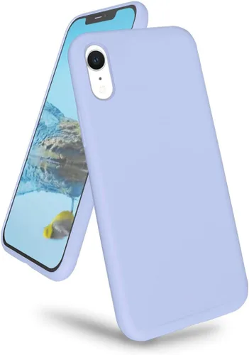 Vista 11 de Compatible with iPhone XR Case, Drop Protection Liquid Silicone Gel Rubber Full Body Bumper Cover with Soft Microfiber Shockproof Phone Case for