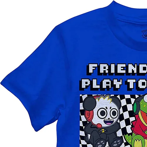 Vista 5 de Ryan's World Camiseta oficial de Ryan Toys Review