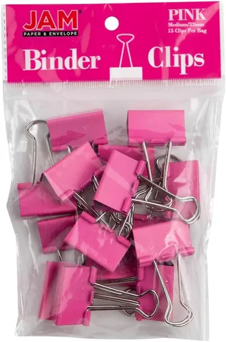 Vista 48 de Broches aprietapapeles JAM Paper®, Blanco