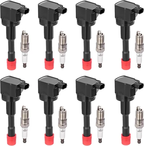 Vista 15 de BDFHYK Paquete de bobinas de encendido UF374 compatible con Honda Civic L4 1.3L 2003-2011 Honda Oem Bobina para 30521PWA003 30521PWAS01 C1408 E404