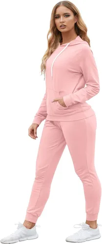 Vista 68 de Fixmatti Sudadera con capucha y bolsillos para mujer