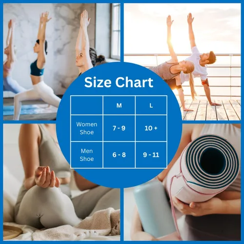 Vista 3 de Soxsense - Paquete múltiple de calcetines deportivos con cojín, antideslizantes, para pilates, gimnasio en casa, fútbol, baloncesto