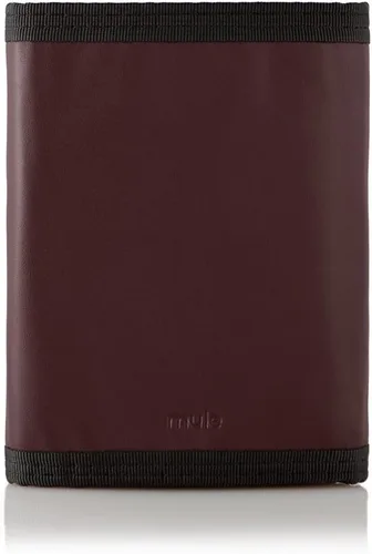Vista 4 de Mule Switchback - Cartera para hombre piel protección RFID triple plegable resistente al agua ventana de identificación Capacidad para 12 tarjetas