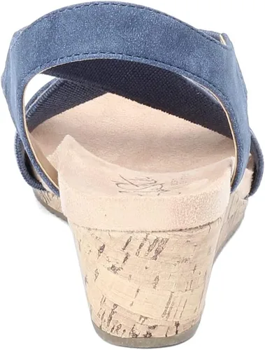 Vista 5 de Sandalia LifeStride Mexico, de cuña, para mujer