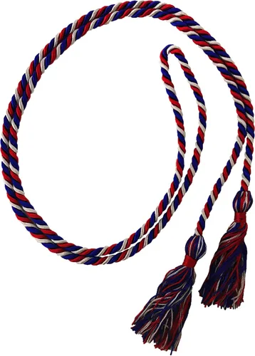 Vista 68 de Cordón de honor de graduación para graduaciones universitarias, escuela secundaria y más duradero y brillante (oro antiguo) - Paquete de 10