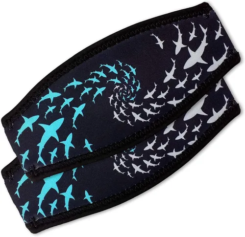 Vista 6 de Correas para máscara de buceo - Funda de neopreno para máscaras de buceo y esnórquel
