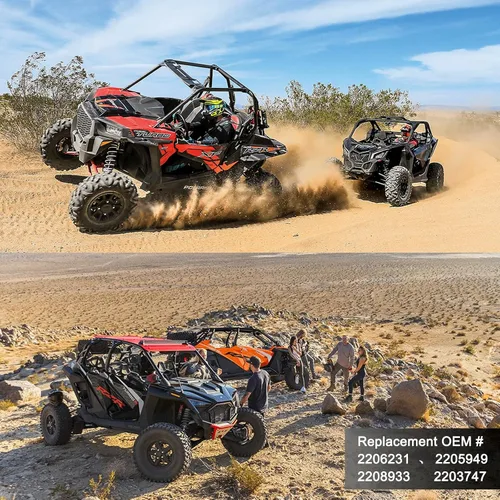 Vista 6 de Pastillas de freno para Polaris RZR PRO XP/XP4 2020-2024, 2016-2021 Polaris RZR XP Turbo/XP 4 Turbo, 2018-2021 RZR XP Turbo S, Reemplaza # 2206231