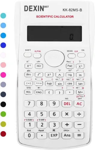 Vista 8 de Calculadoras científicas de escritorio, calculadoras científicas para estudiantes, calculadora científica de 240 funciones, 2 líneas, 10+2 dígitos