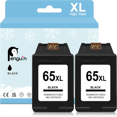 Vista 8 de Penguin Cartucho de tinta negro 65XL para HP65 Cartucho de tinta para HP Envy 5055 Tinta 5052 3755 3772 3752 3720 2600 2622 2652 2655 2675 2680 2630