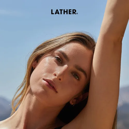 Vista 3 de LATHER Loción facial ultraligera + tóner de equilibrio cítrico Hidratante suave y tónico facial para pieles sensibles Cuidado de la piel