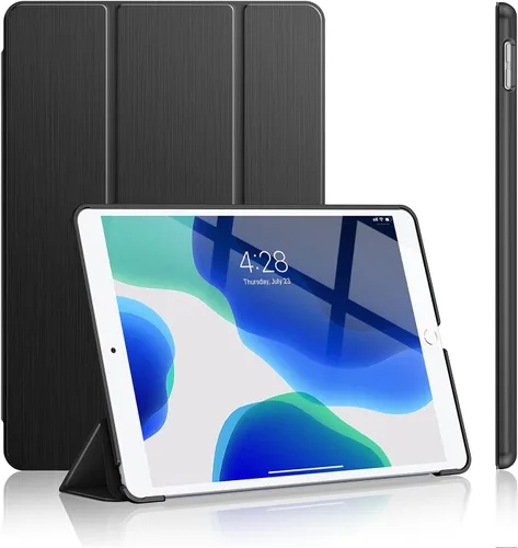 Vista 17 de Soke Funda para iPad de 9ª/8ª/7ª generación 2021/2020/2019, [soporte tríptico delgado + activación/suspensión automática], cubierta trasera