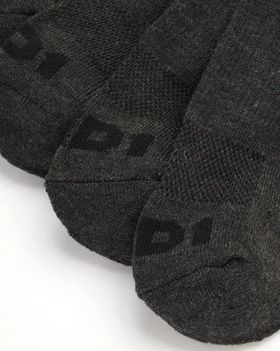 Vista 4 de AND1 Calcetines para hombre - Calcetines deportivos de corte bajo (12 unidades)