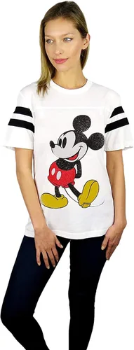 Vista 2 de Disney Camiseta de fútbol americano Minnie Mouse Varsity para mujer