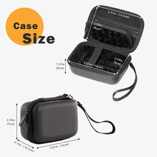 Vista 4 de ProCase Hard Shell Digital Camera Case for Canon G7X Mark III -Black Negro