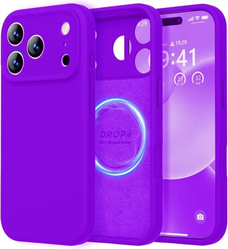 Vista 423 de LOVE 3000 Diseñada para Funda iPhone Air, Silicona Premium [Compatible con Magsafe][Forro de Microfibra Suave Anti-Rayones] Funda Protectora