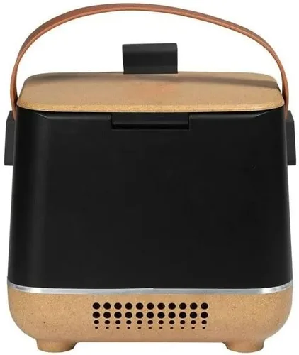 Vista 6 de Frigidaire Apertura superior 6-Can Beverage Aislado Retro Mini Nevera/Enfriador - Corcho/Negro