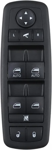 Vista 2 de MOCCAN 68030826AC Interruptor elevalunas delantero izquierdo con función plegable compatible con J-eep Grand Cherokee IV WK